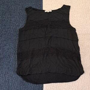 Black Woman's XL Sleeveless Top